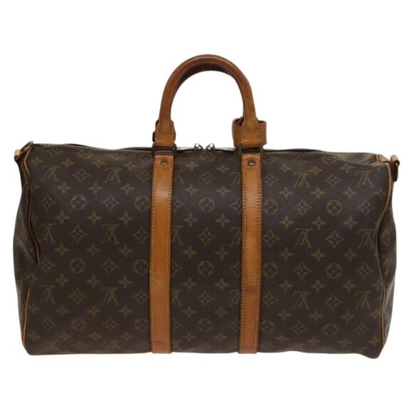 LOUIS VUITTON Monogram Keepall Bandouliere 45 Boston Bag - Picture 3 of 16